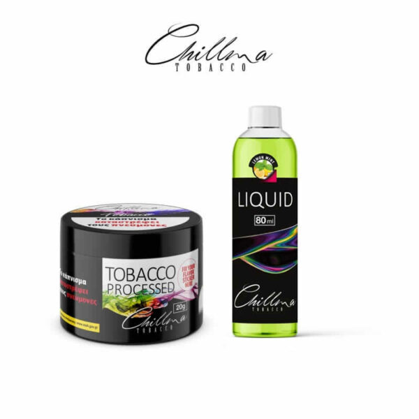 Καπνός Ναργιλέ Chillma 125 gr - Lemon Mint