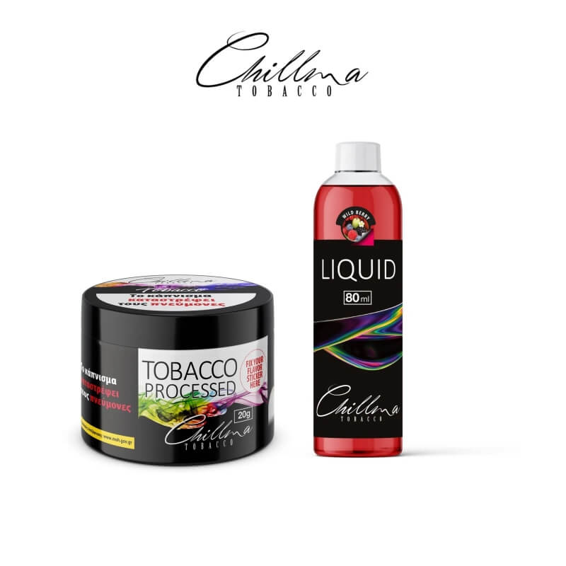 Καπνός Ναργιλέ Chillma 125 gr - Wild Berry