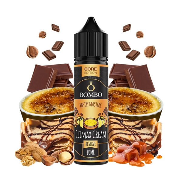 Bombo Pastry Masters 10ml/60ml Flavour Shot (Core Edition) - Climax Cream