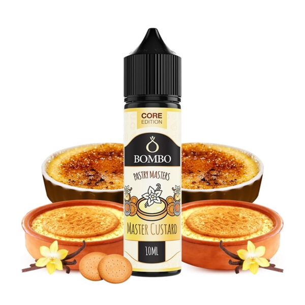 Bombo Pastry Masters 10ml/60ml Flavour Shot (Core Edition) - Master Custard
