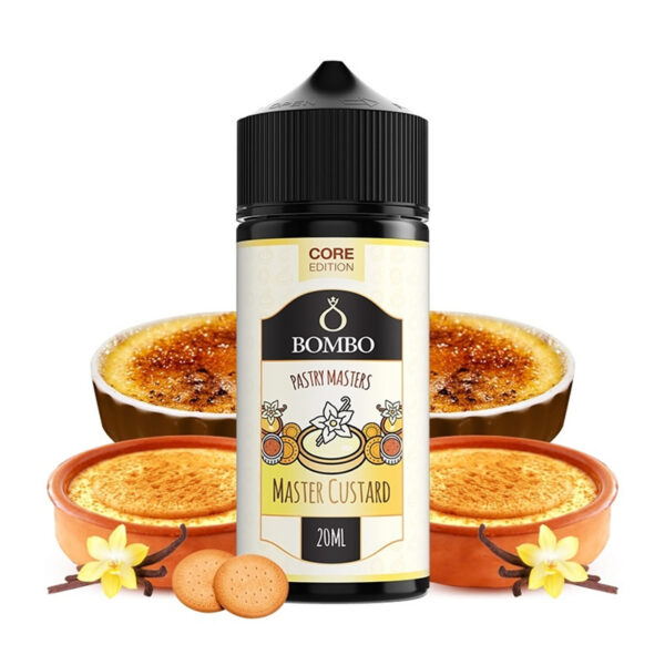 Bombo Pastry Masters 20ml/120ml Flavour Shot (Core Edition) - Master Custard