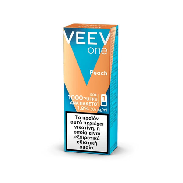 Iqos Veev One Replacement Pod 20mg/ml (1 piece) - Peach