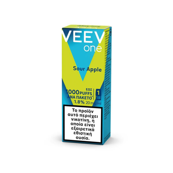 Iqos Veev One Replacement Pod 20mg/ml (1 piece) - Sour Apple