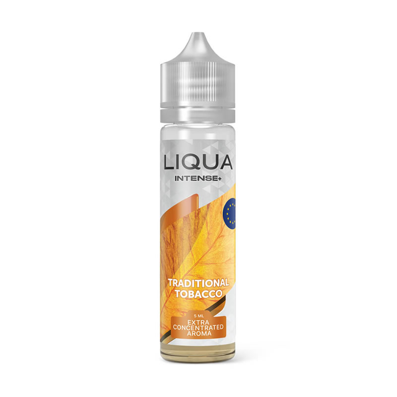 Liqua Intense Plus 5ml/60ml Flavor Shot - Traditional Tobacco